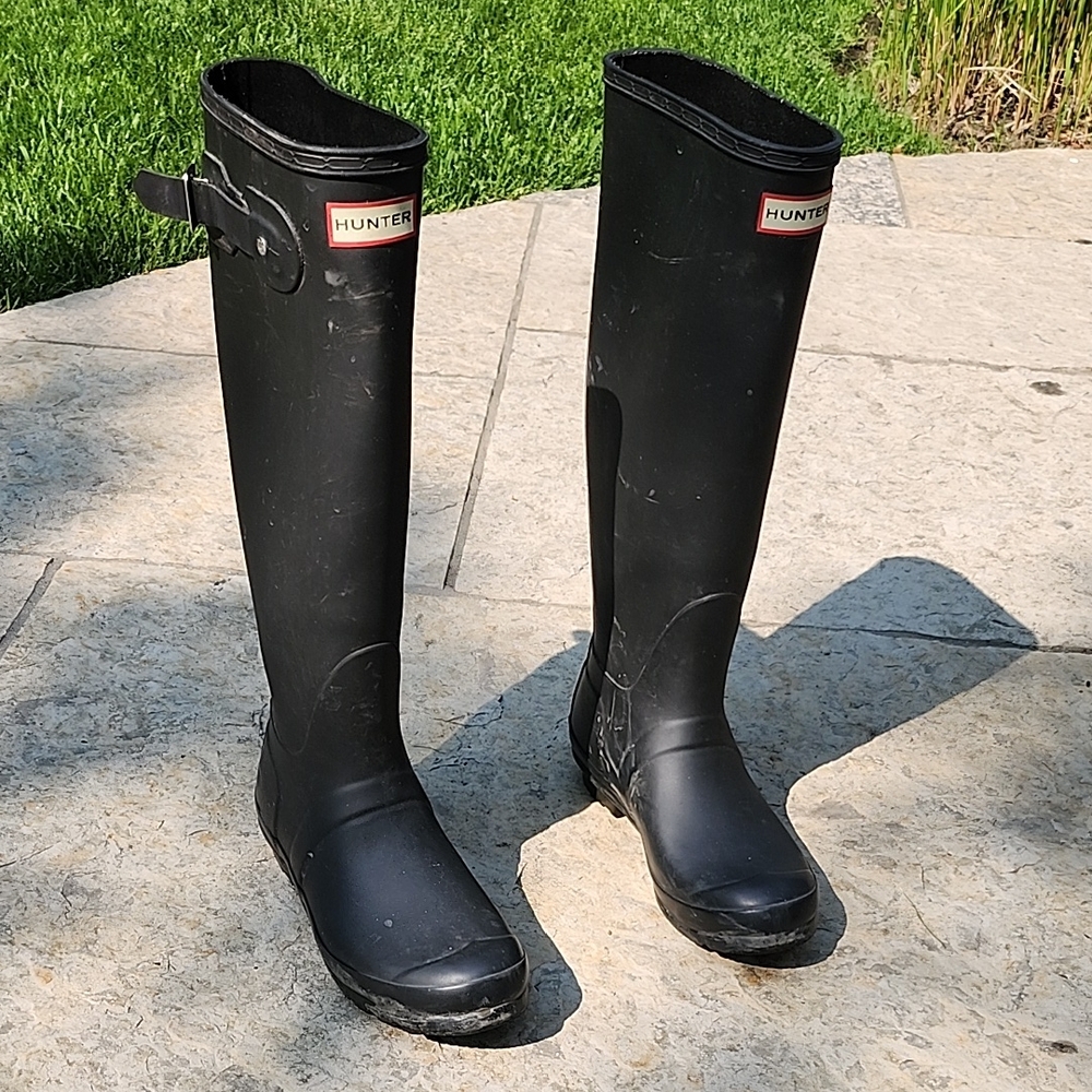 Hunter Classic Black Waterproof Boots